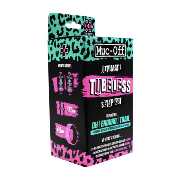 MUC-OFF Ultimate Tubeless Setup Kit - DH/Trail/Enduro 30mm