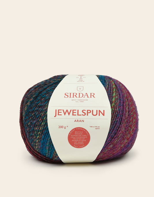 Sirdar Jewelspun Aran, Midnight Fjords 847