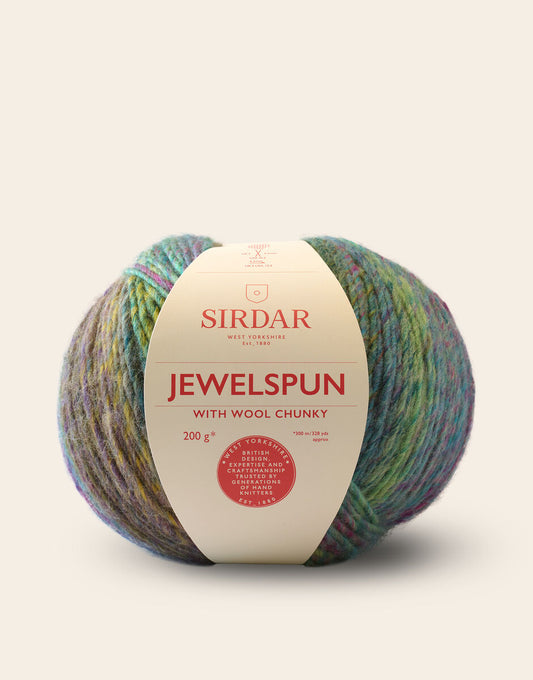 Sirdar Jewelspun Chunky, Emerald Shore 201