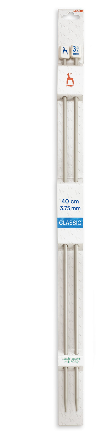 Knitting needles 3.75mm, 40cm Pony
