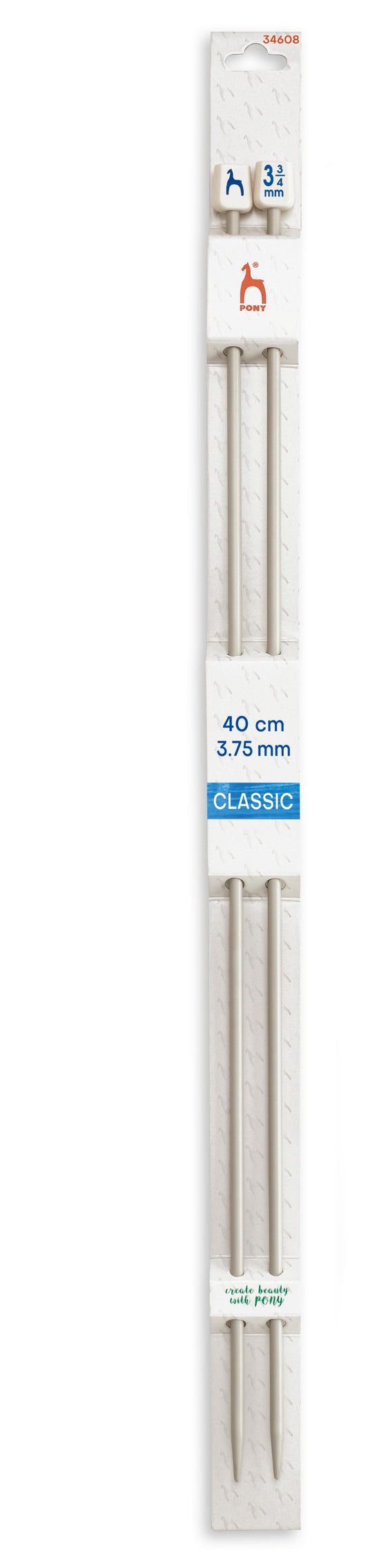 Knitting needles 3.75mm, 40cm Pony