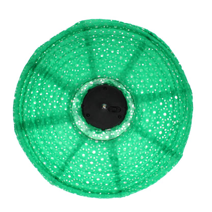 Outdoor solar UFO lantern - Green