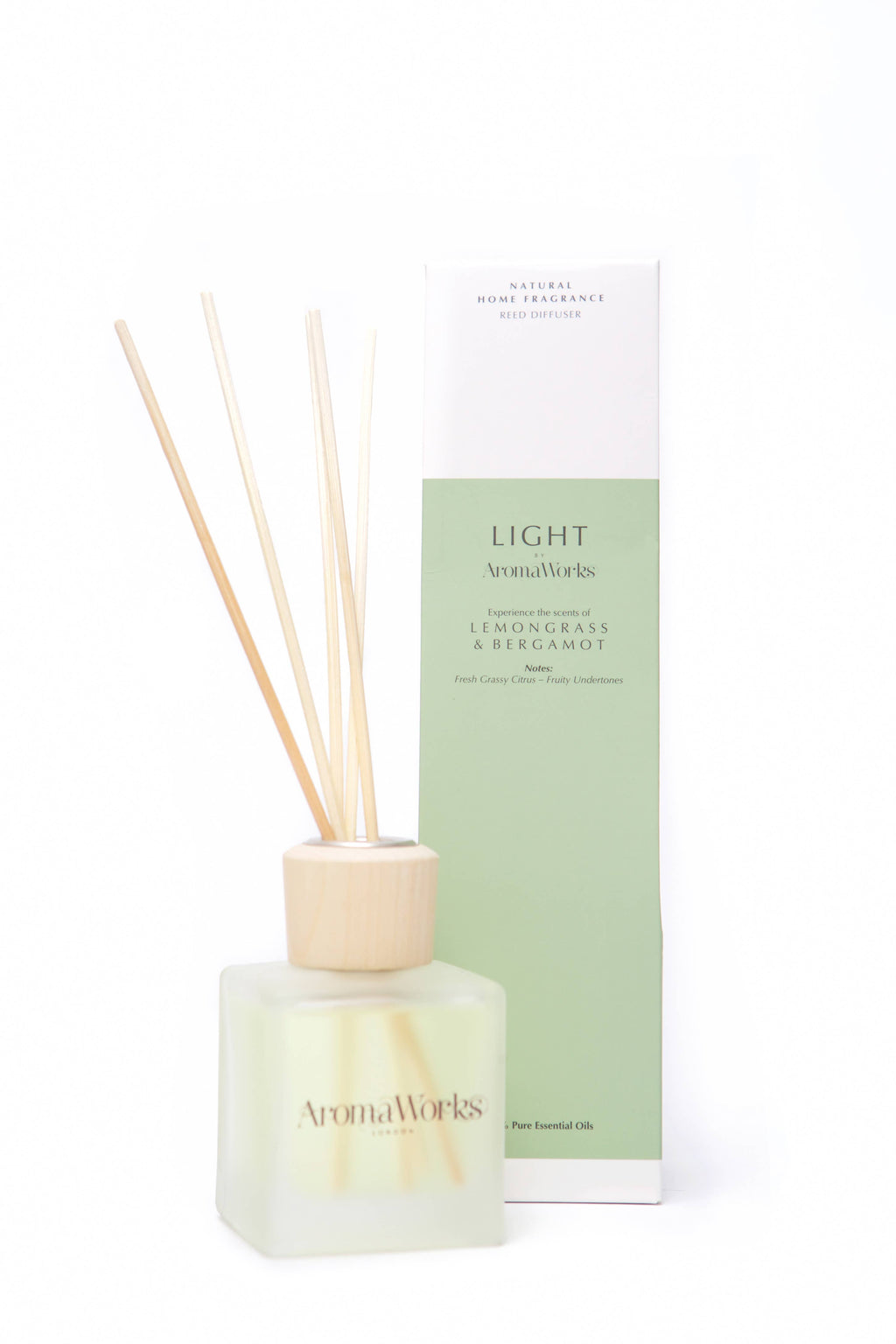 Aromaworks Light Reed Diffuser: Mandarin & Vetivert / 100ml