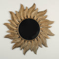 Round Fern Mirror 50cm