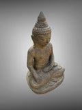 Stone sitting Buddha sculpture from Bali. : Large