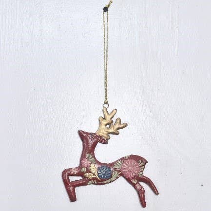 Hand Painted Reindeer Small10X1X11Cm	
: Small
