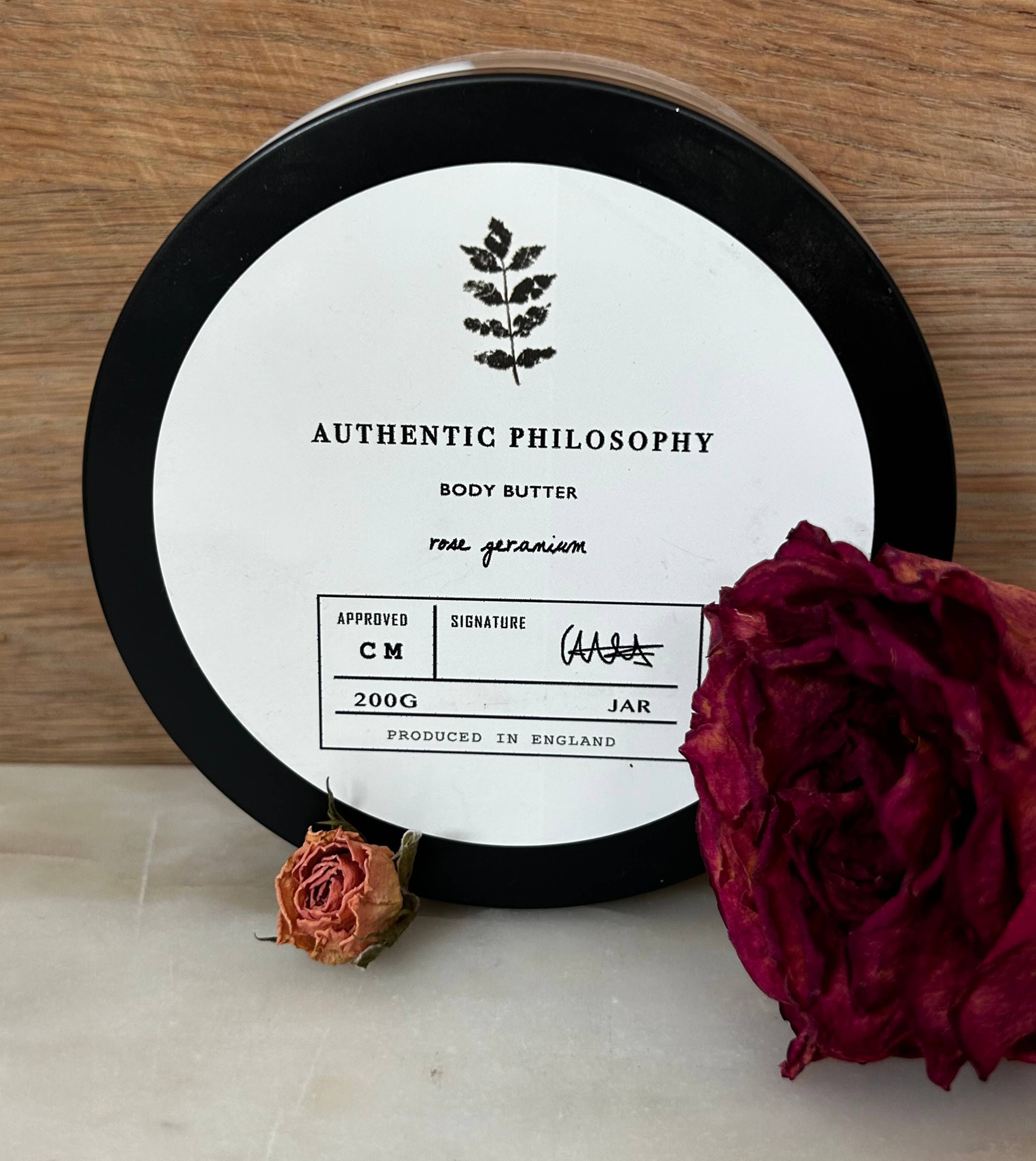 Rose geranium -Body butter