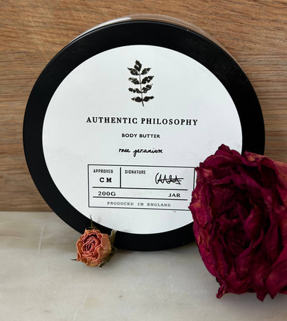 Rose geranium -Body butter