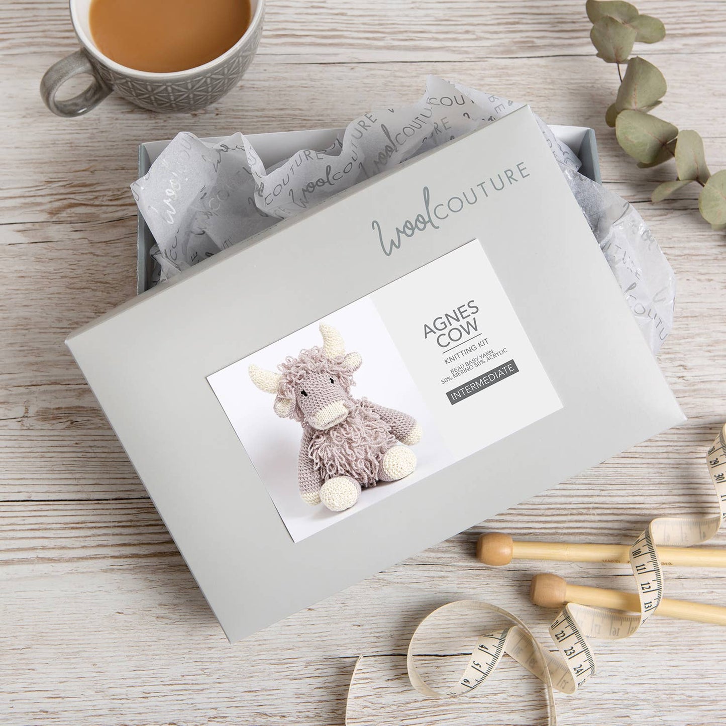 Agnes Cow Knitting Kit