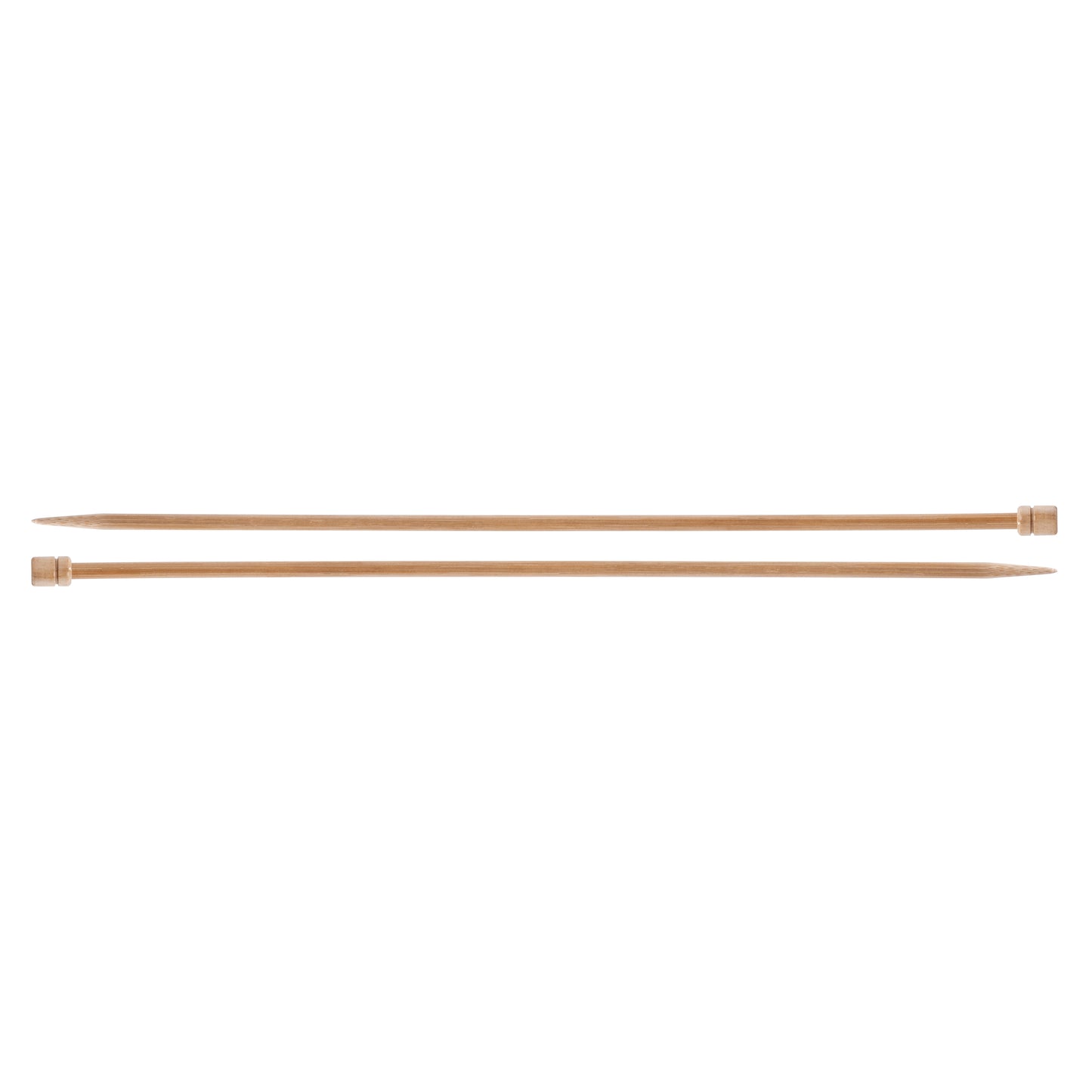 bamboo knitting needles 7mm, 33cm length