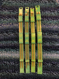 bamboo knitting needles 3.25mm, 33cm length