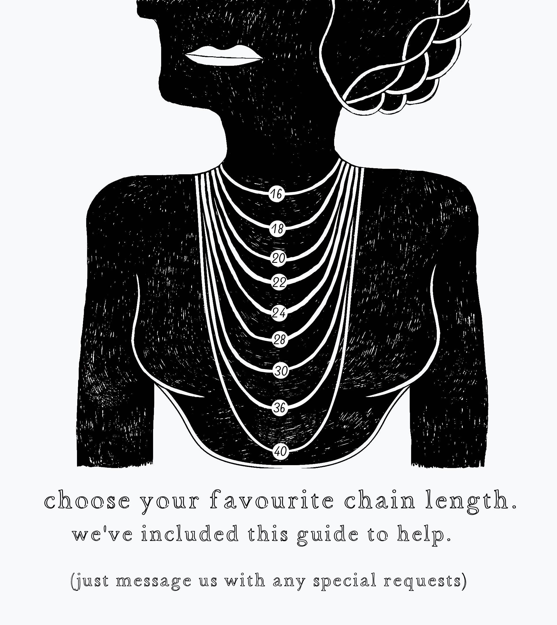 Engraved Botanical Gold Brass Locket : 18"