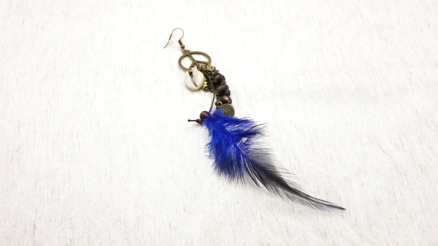 Boho Feather Earrings - Sold Individually