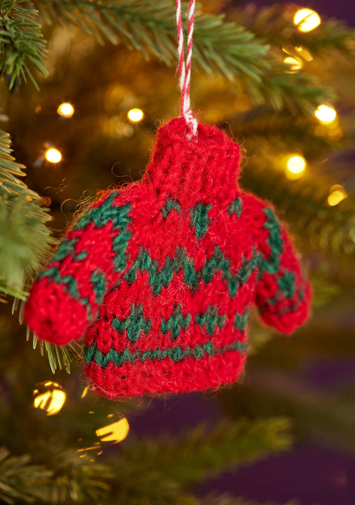 Fair Isle Wool Jumper Decoration