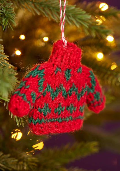 Fair Isle Wool Jumper Decoration