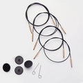 Knit Pro, Stainless Steel Swivel Cables