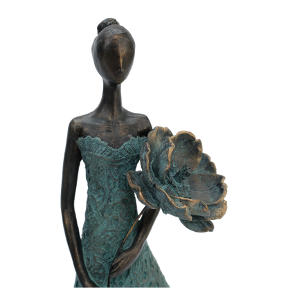 Rose - Girl Holding Flower in Front