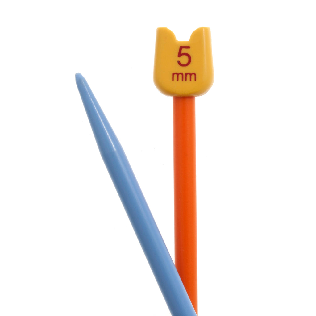 Children Knitting Needles 5mm, 18cm length
