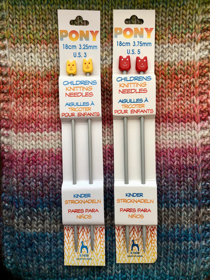 Children Knitting Needles 3.25mm, 18cm length