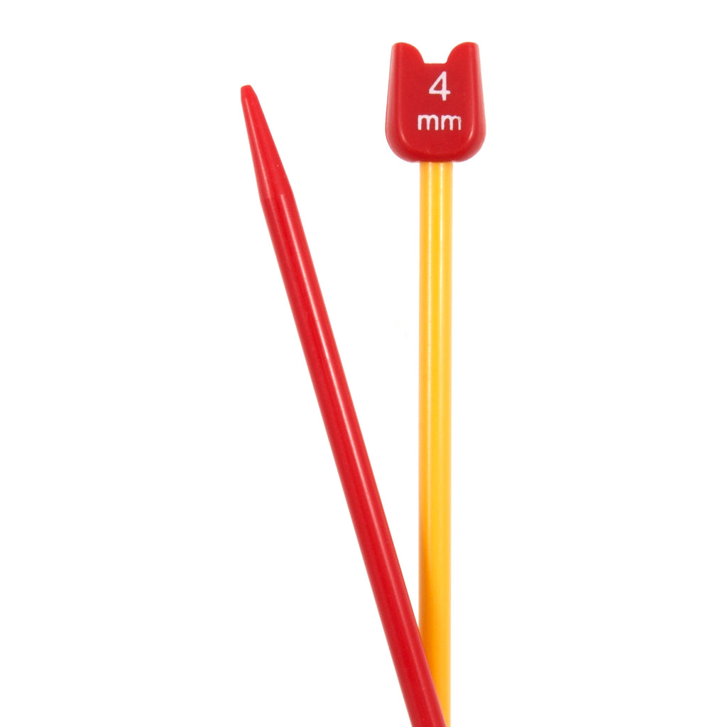 Children Knitting Needles 4mm, 18cm length