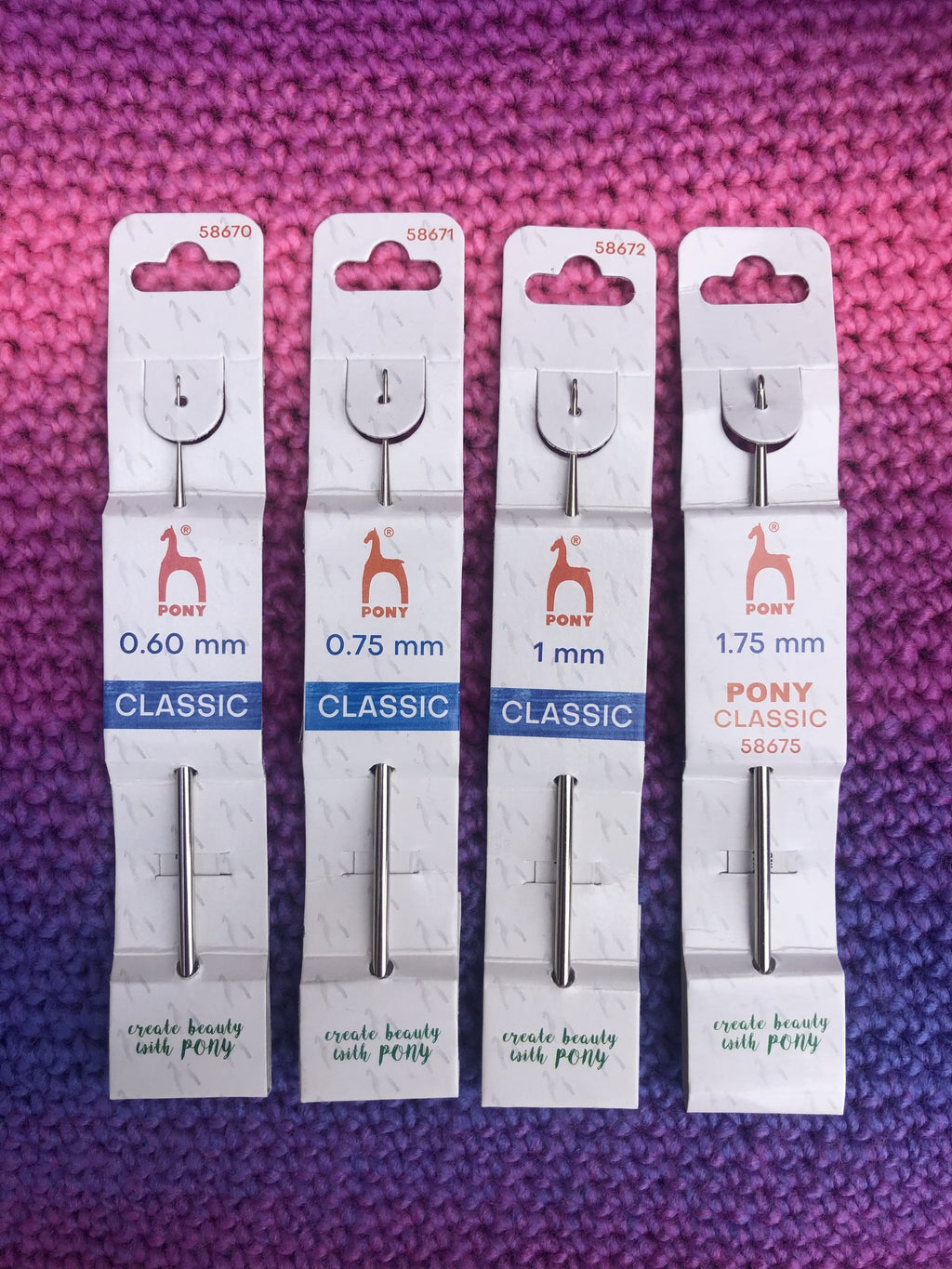 Pony Classic Crochet Hook 0.75mm