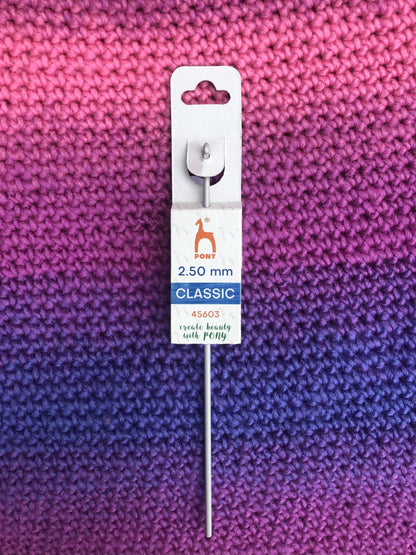 Pony Classic Crochet Hook 2.50mm