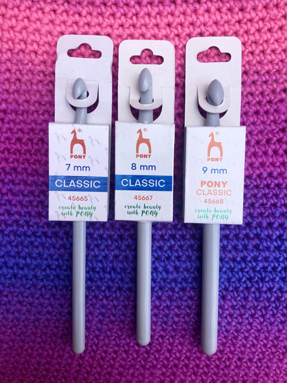 Pony Classic Crochet Hook 8mm