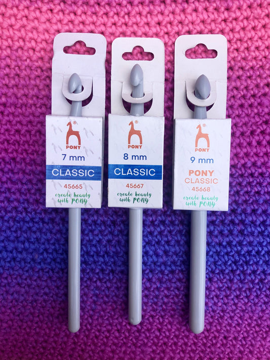 Pony Classic Crochet Hook 9mm