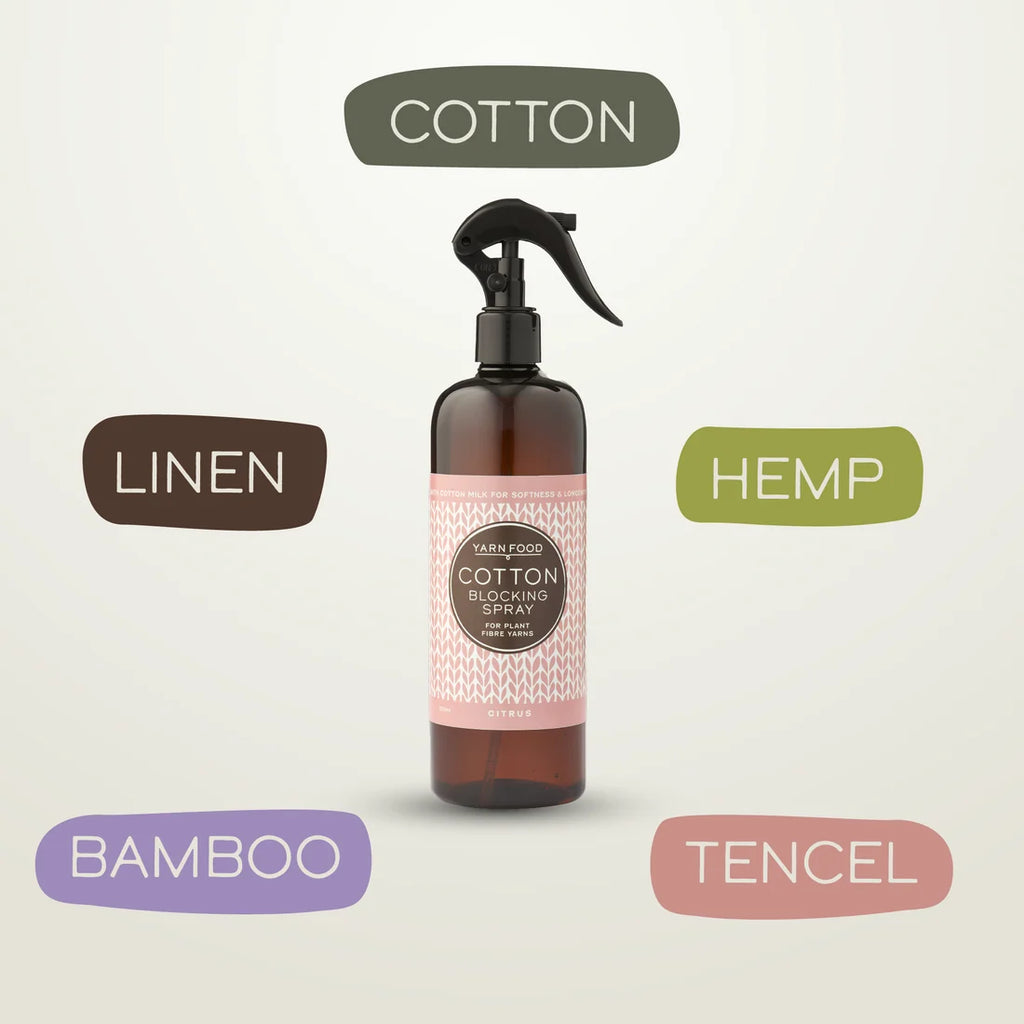 Yarn Food, Cotton Blocking Spray