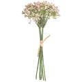 Mini Open Gypsophilia with Bud Bunch x 6 Pastel Pink 31 cm