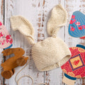 Baby Bunny Ear Hat Knitting Kit: Cream / Baby / Toddler