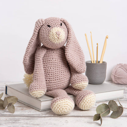 Mabel Bunny Crochet Kit: Natural Grey