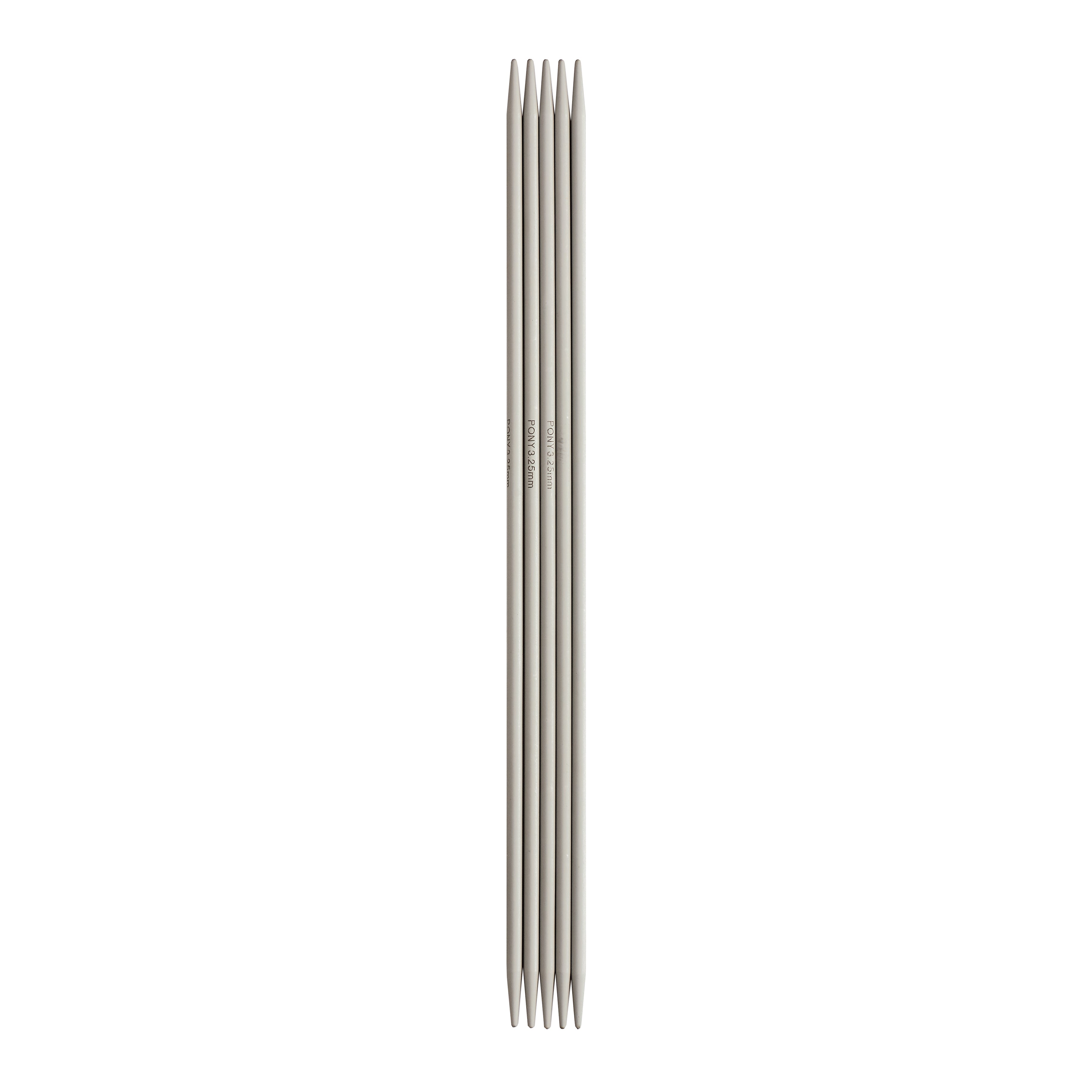 Double-Pointed 3.25mm, 20cm length, x5 needles