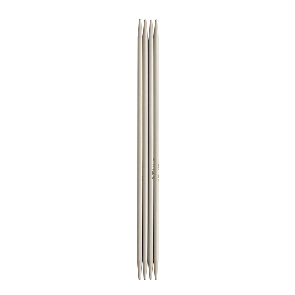 Double Pointed 4mm, 20cm length, x4 needles
