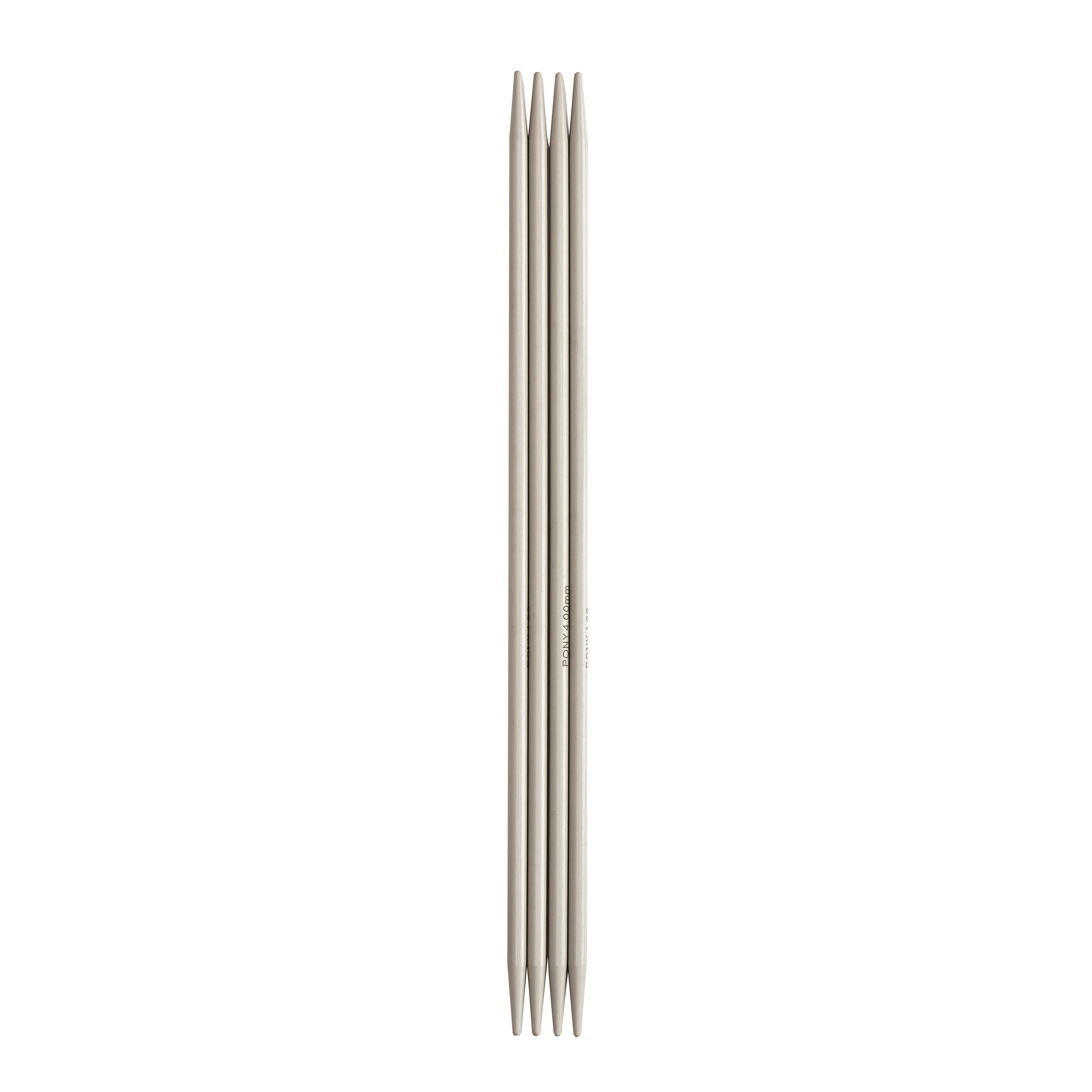 Double Pointed 4mm, 20cm length, x4 needles