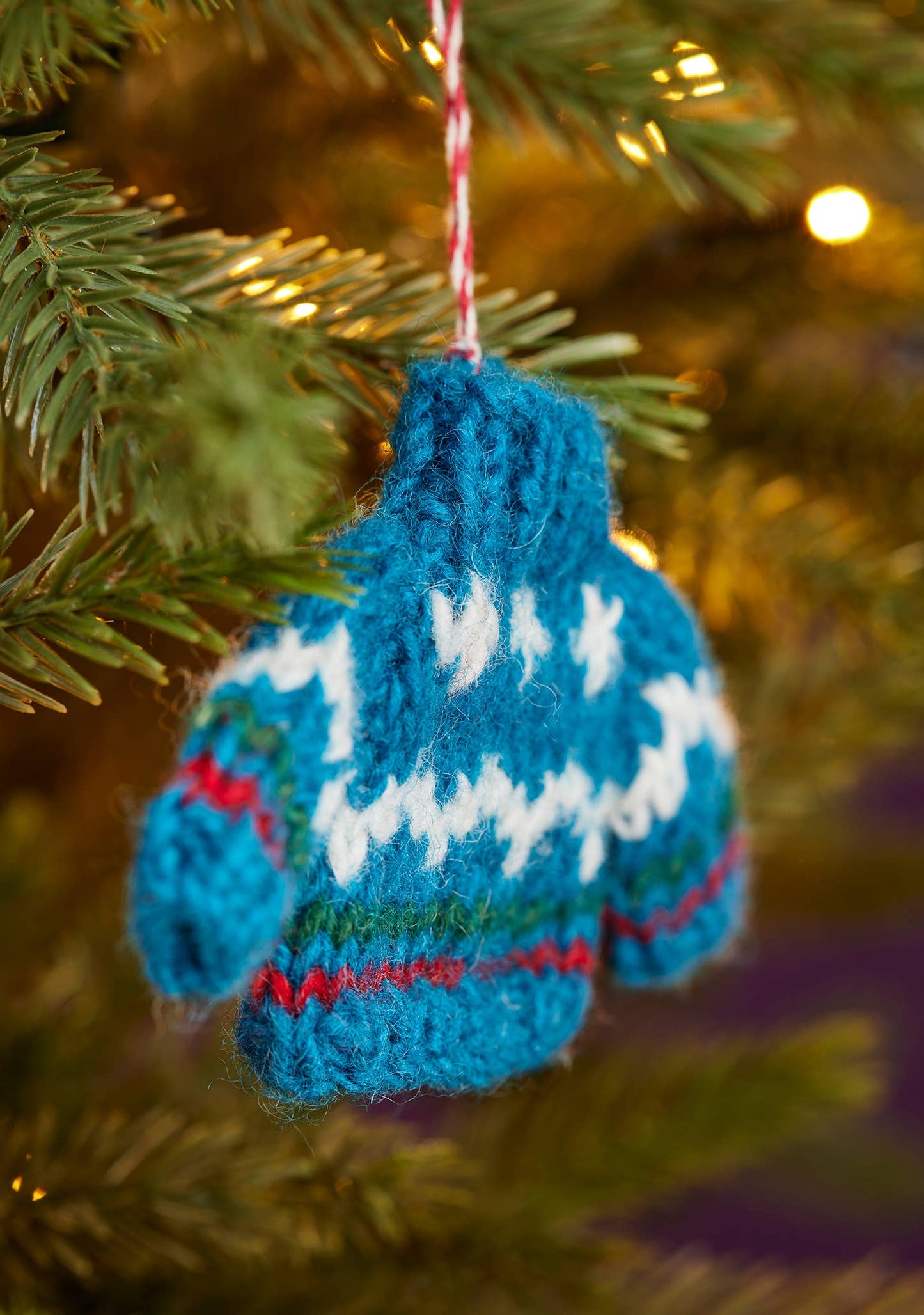 Fair Isle Wool Jumper Decoration