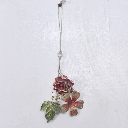 Floral Ornament 16X4X17