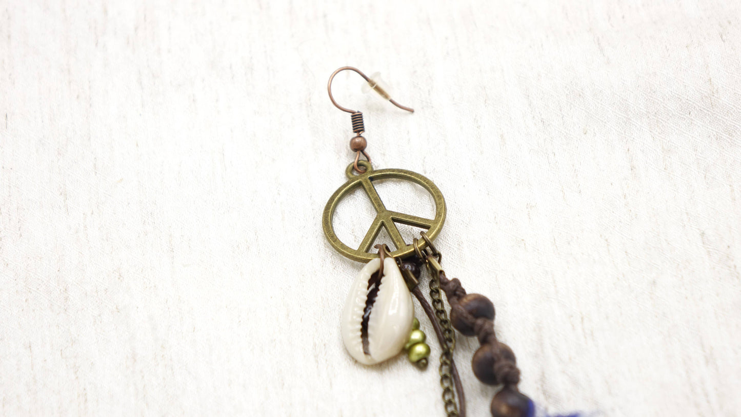 Boho Feather Earrings - Sold Individually