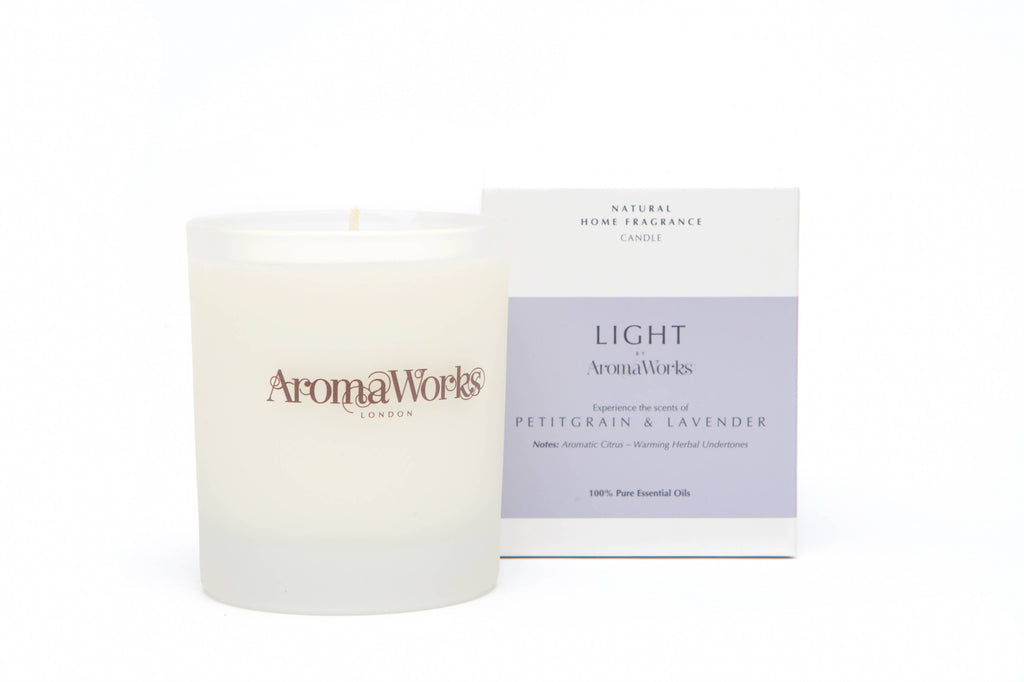 Aromaworks Light Candle, 30cl: Lemongrass & Bergamot