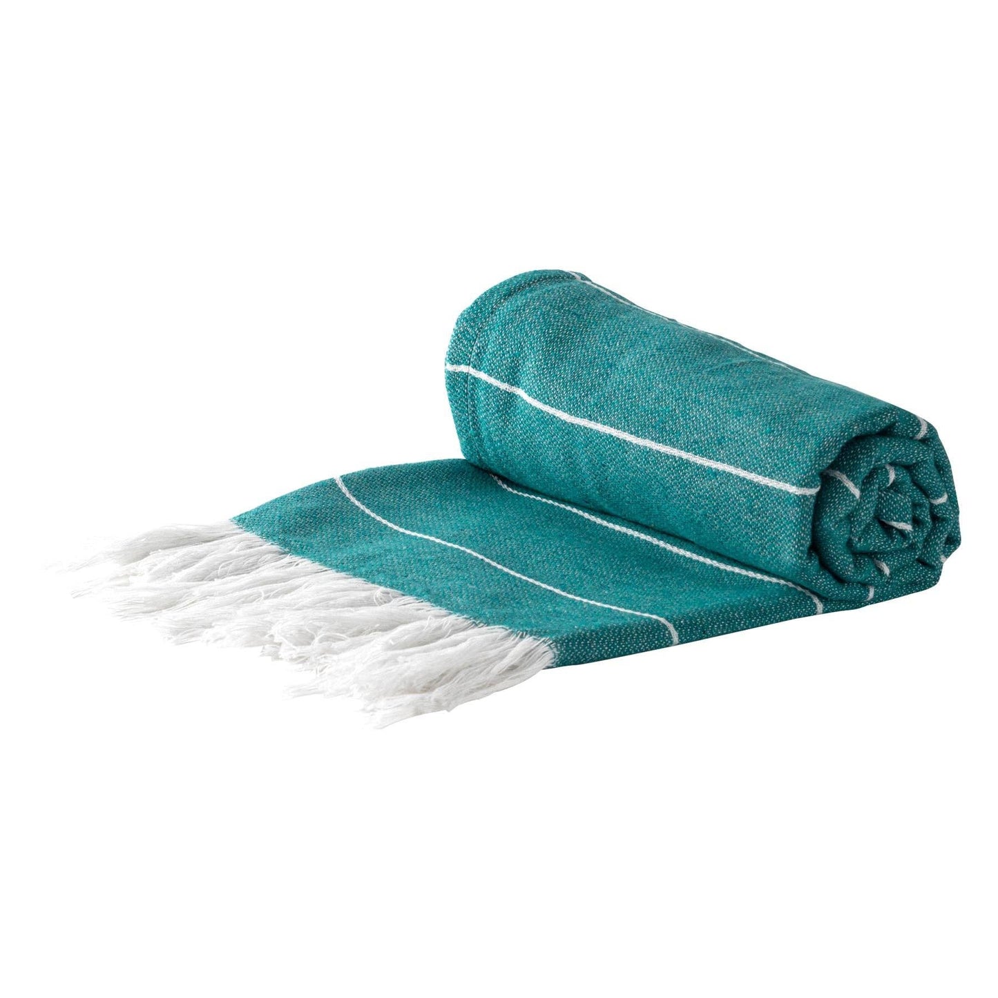 Nicola Spring 100% Turkish Cotton Beach Bath Towel - Aqua
