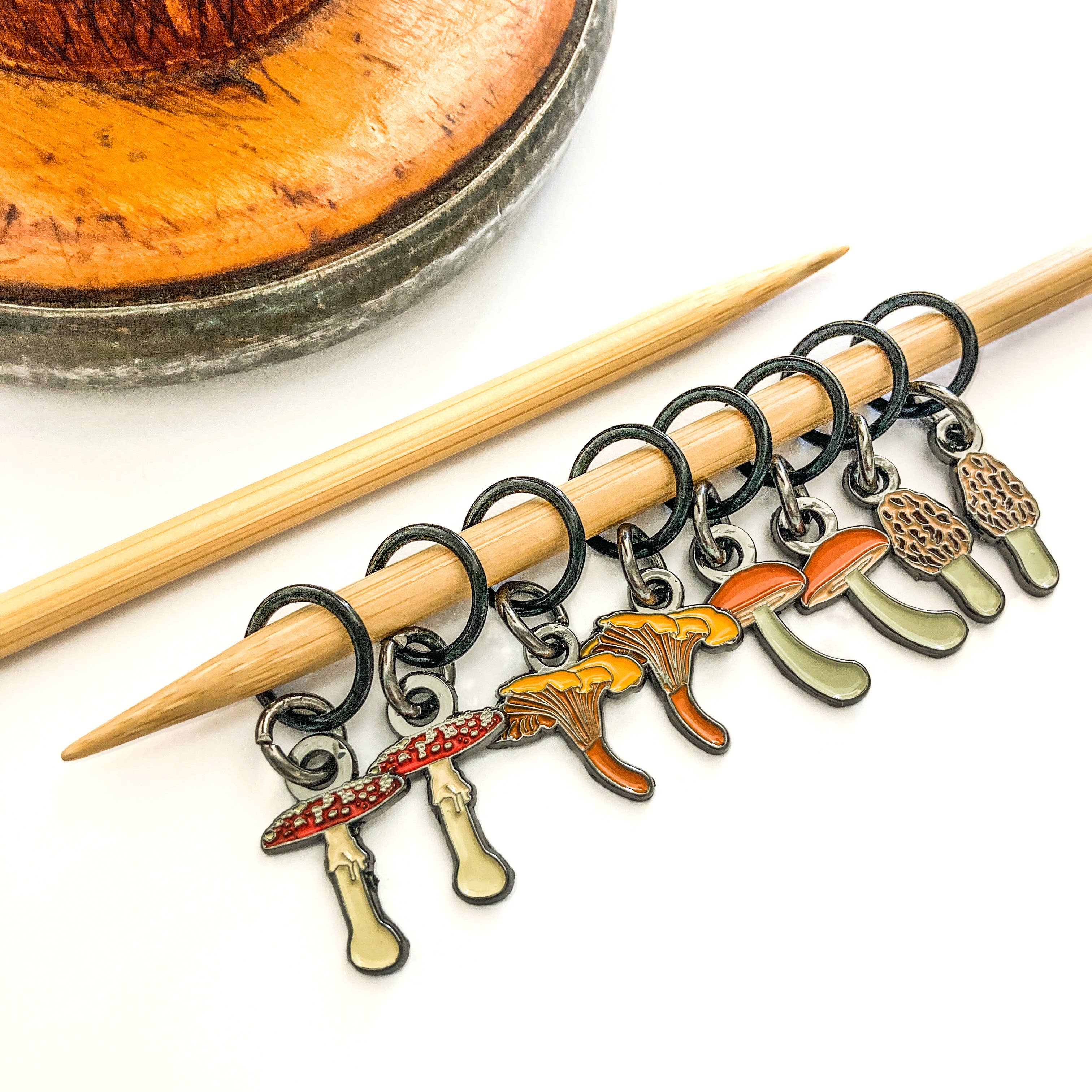 Makers mushrooms, Exclusive custom Firefly Notes enamel stit