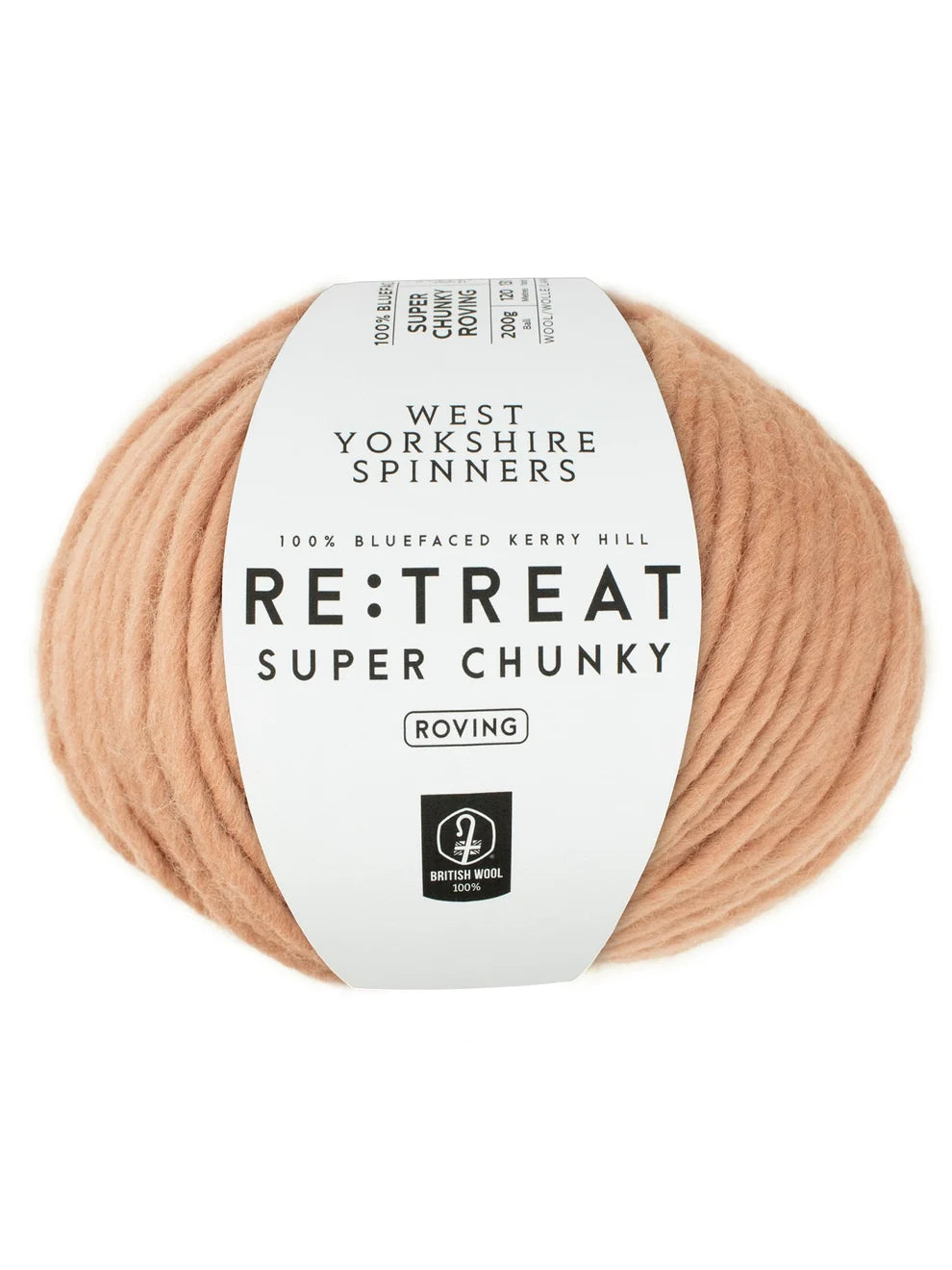 ReTreat Super Chunky Roving, West Yorkshire Spinners, 200g