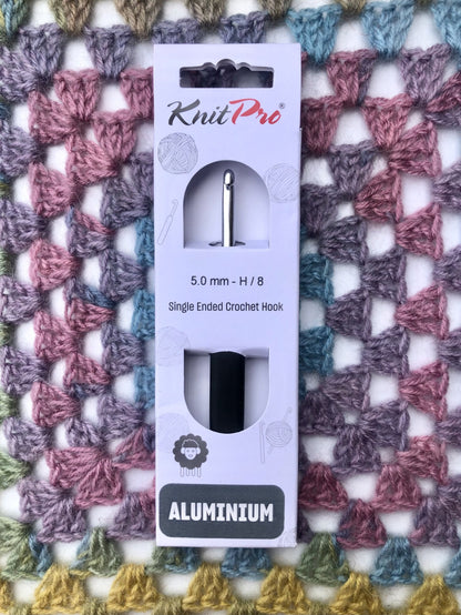 KnitPro Aluminium crochet hook 5mm