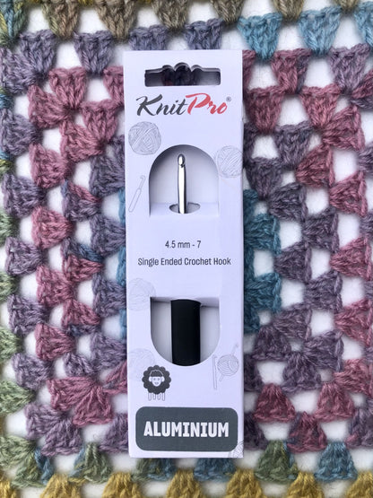 KnitPro Aluminium crochet hook 4.50mm