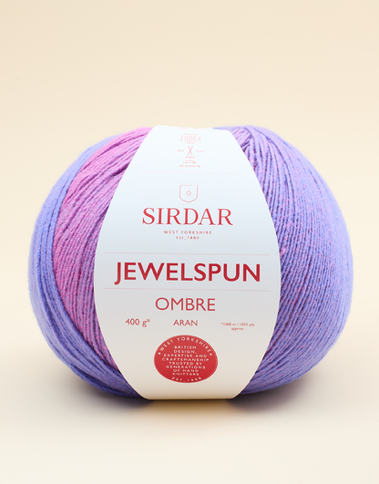 Jewelspun Ombre Violet Dawn (104), 400g