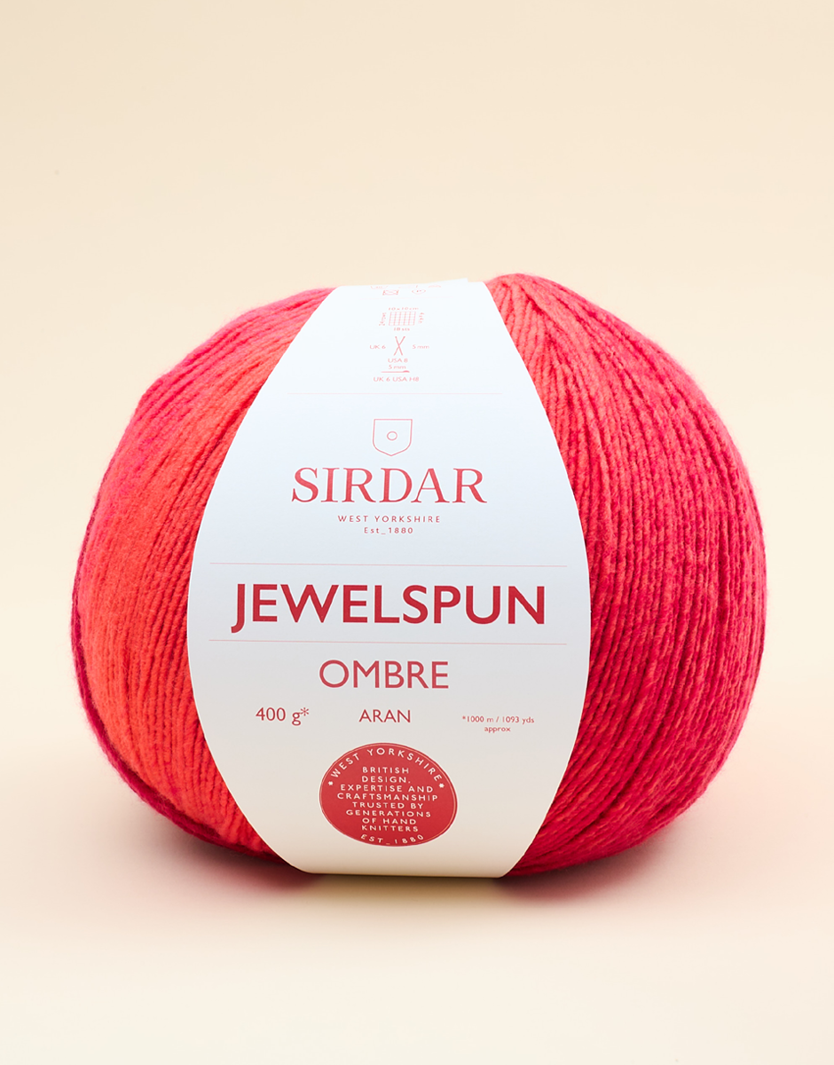 Jewelspun Ombre Cirimson Sunset (102), 400g