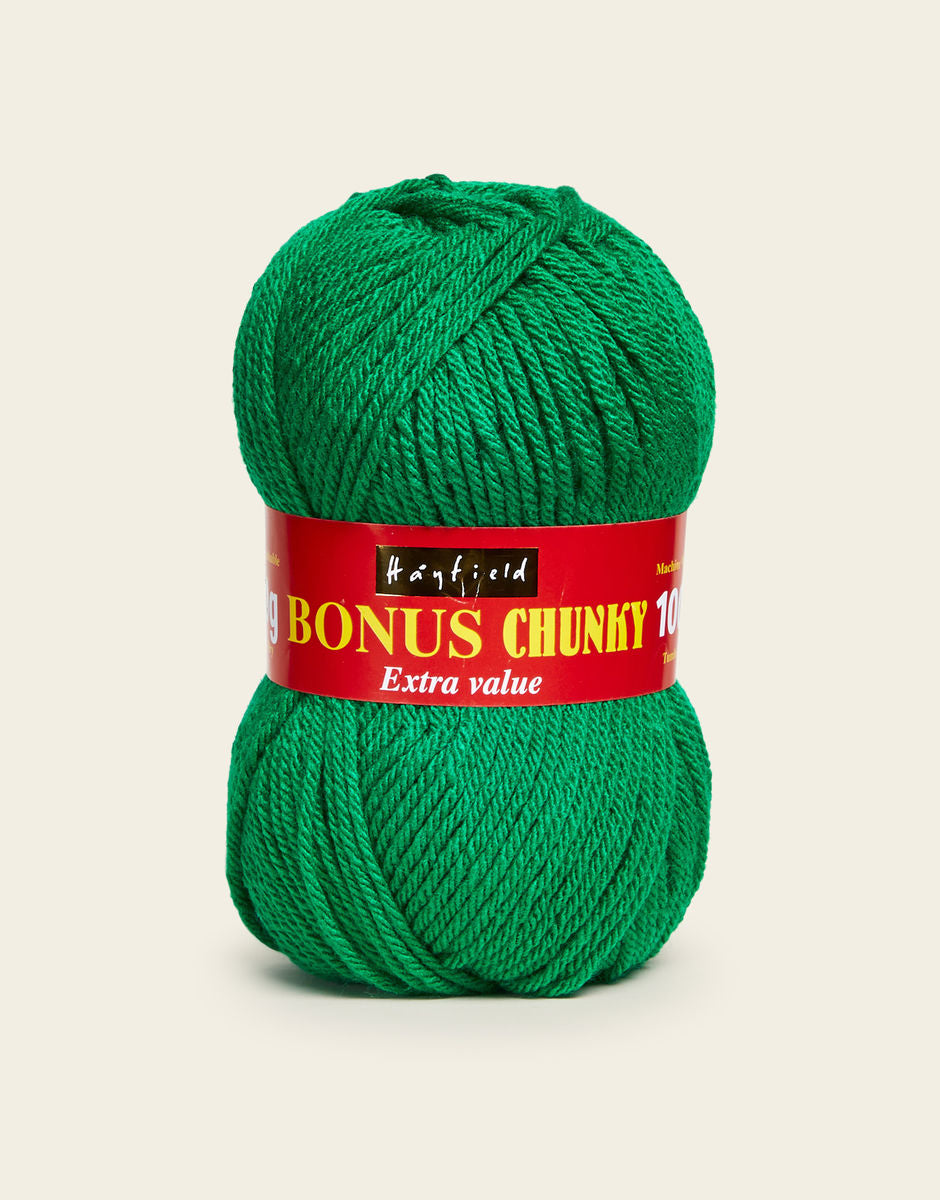 Sirdar Hayfield Bonus Chunky, Emerald 0916