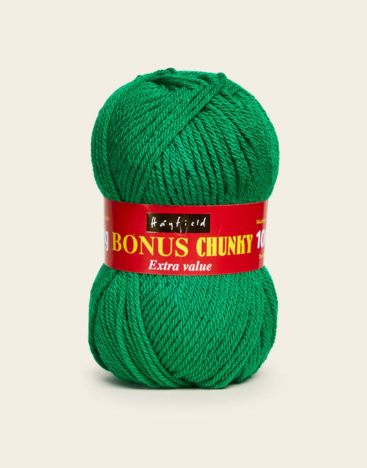 Sirdar Hayfield Bonus Chunky, Emerald 0916