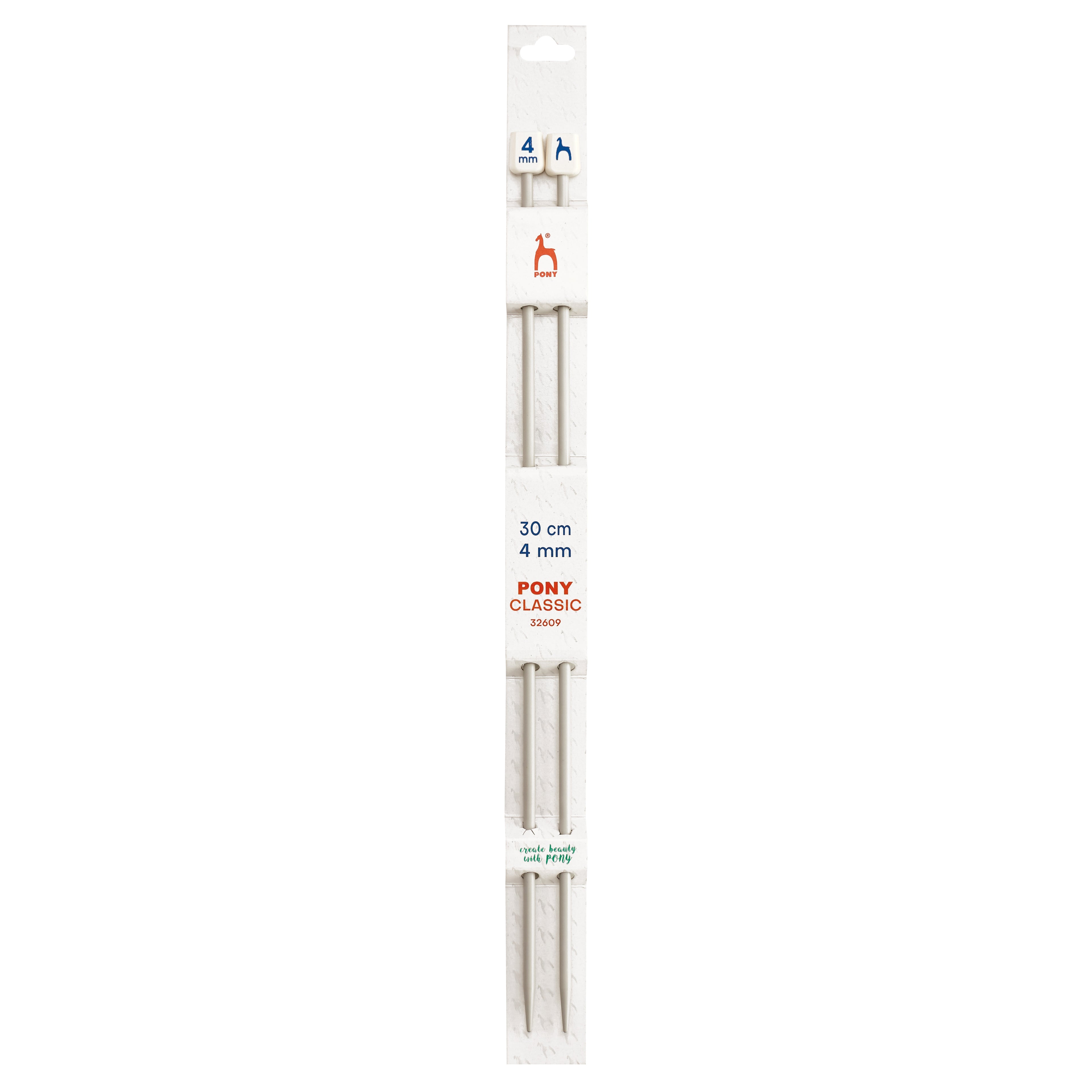 Pony Classic knitting needles, 30cm