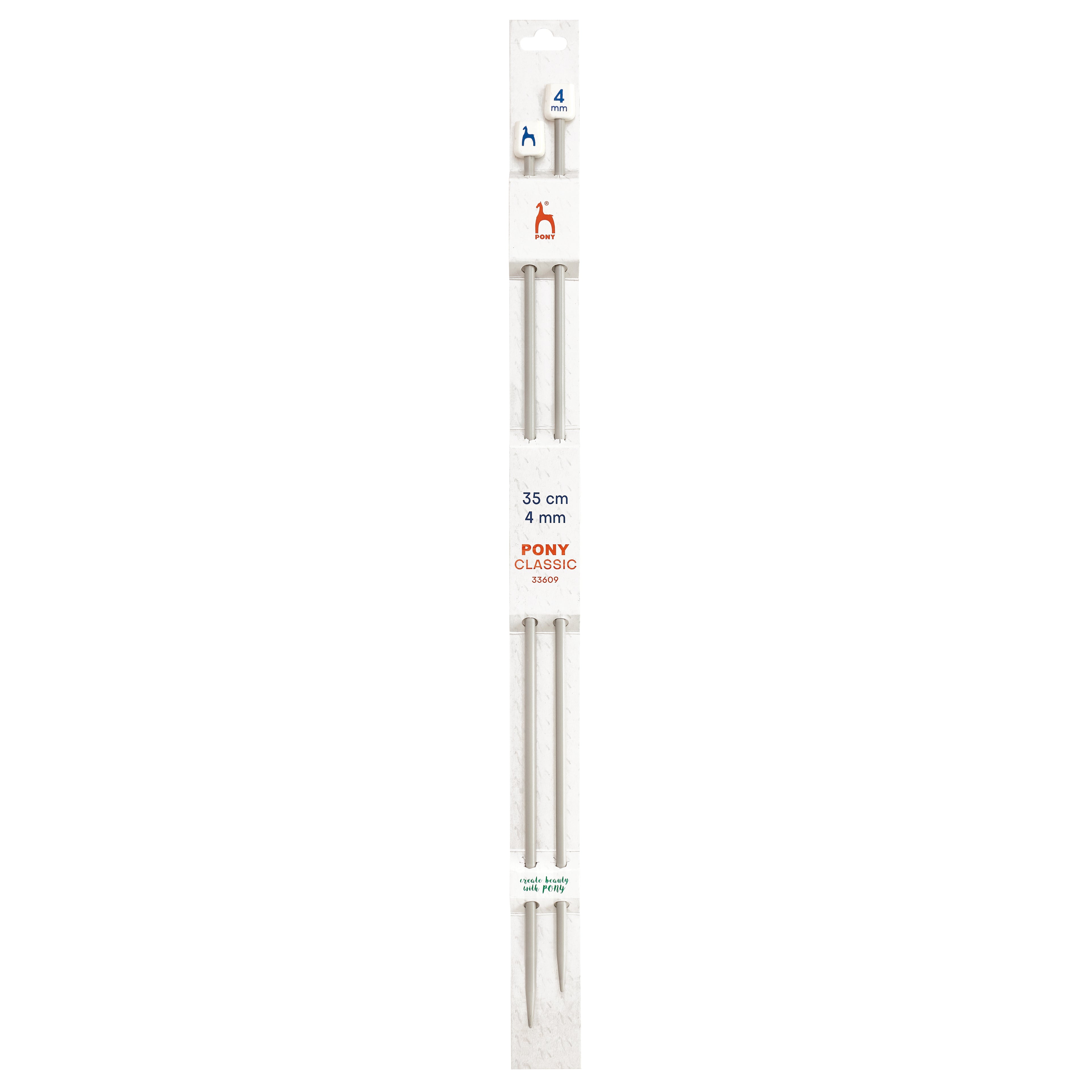 Pony Classic knitting needles, 40cm